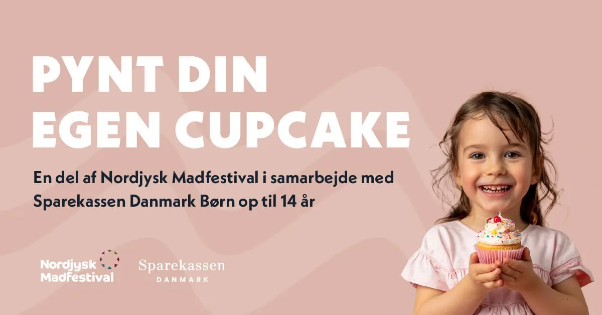 Opslag: Pynt din egen cupcake, med Sparekassen Danmark