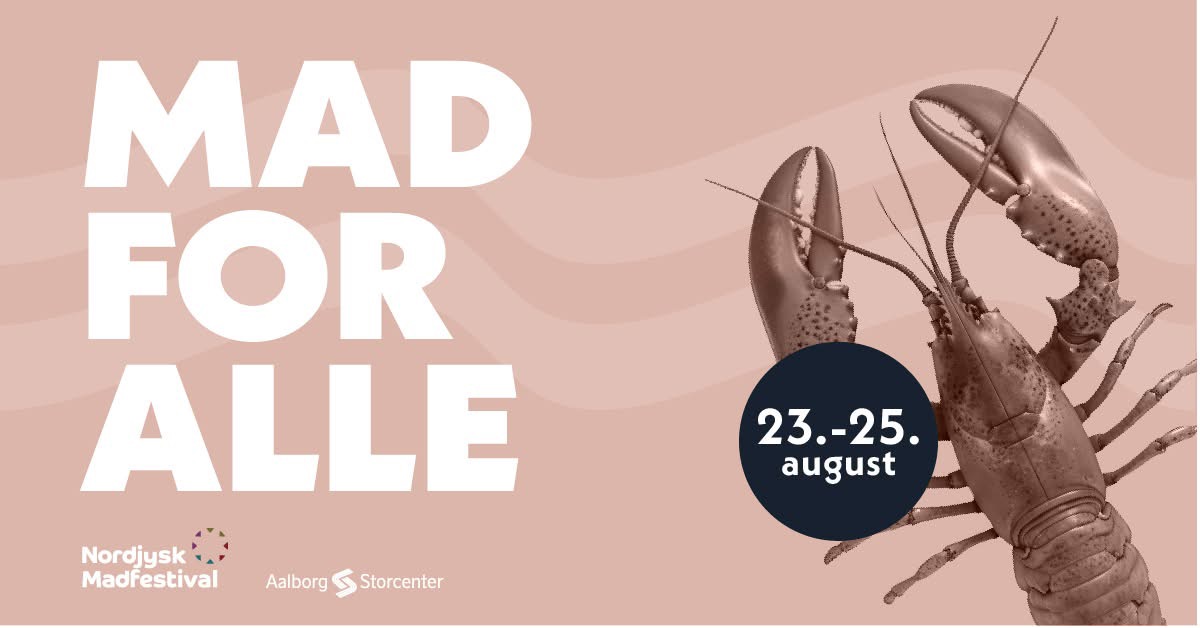 Webbanner: Mad for alle, 23.-25. august