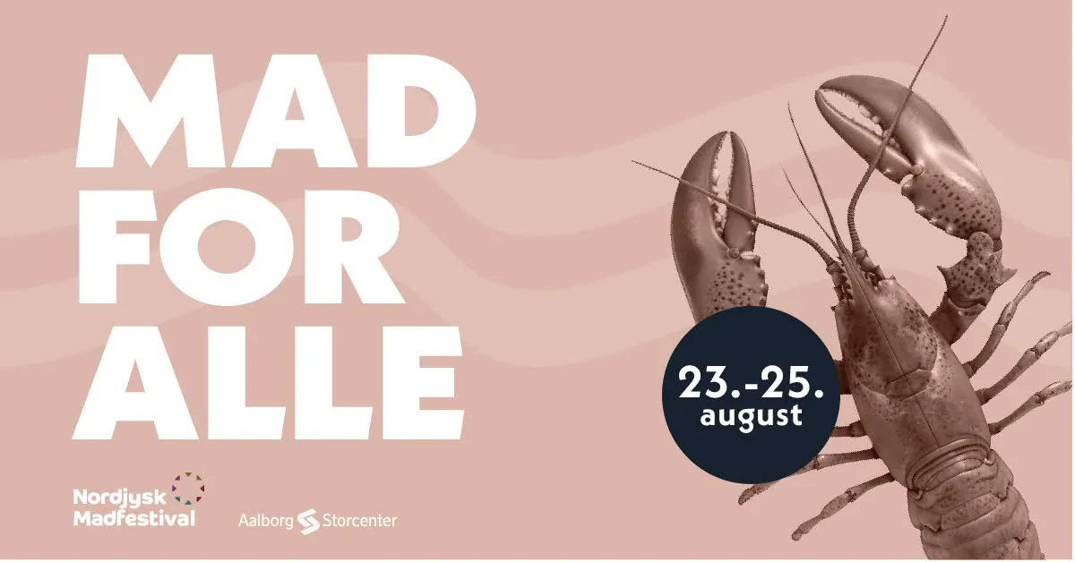 Webbanner: Mad for alle, 23.-25. august