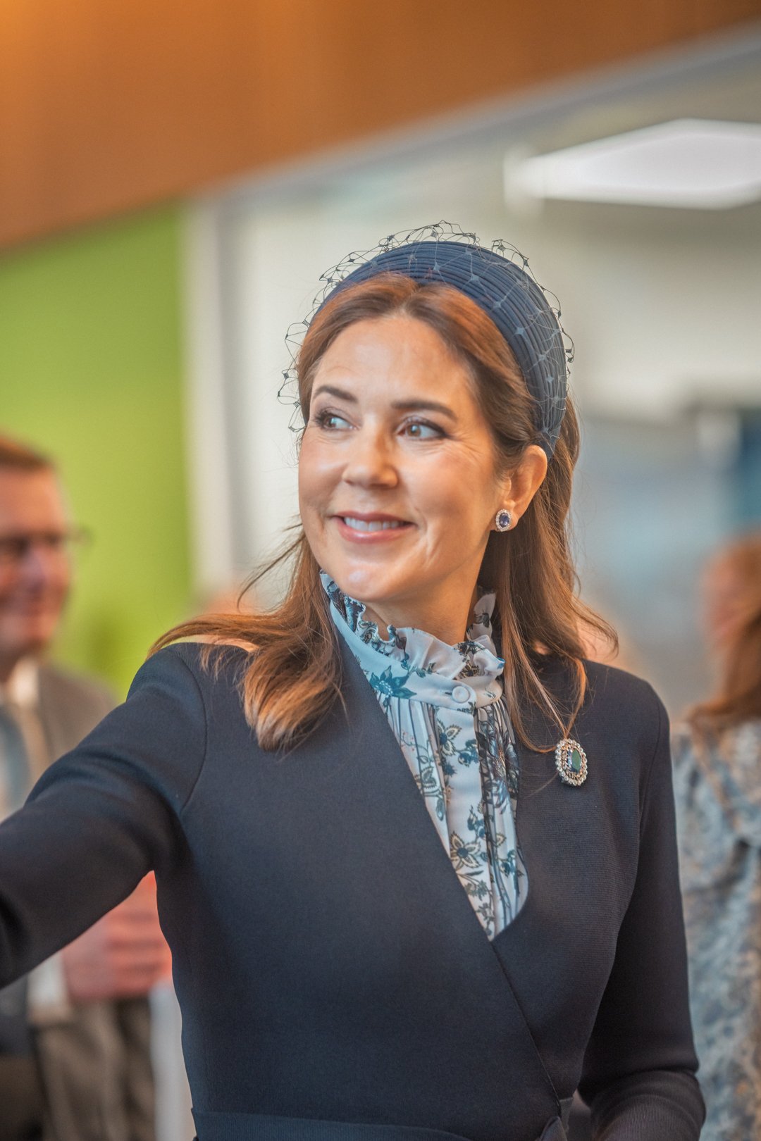 Kongeligt besøg i Hospitalsbyen